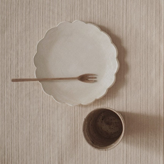 Wooden Texture Napkin / Placemat - Natural Cotton